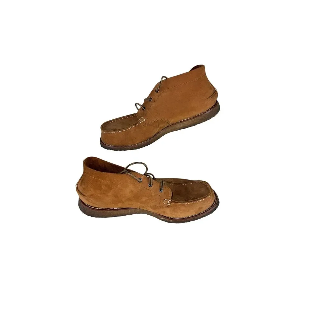 Danner‎ Chukka Boots Brown Roughout Suede Rubber Outsole Size 9.5 D